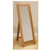 Hamilton Floor standing Mirror, Oak