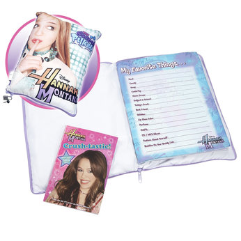 Hannah Montana Secret Diary Pillow with MP3 Speakers