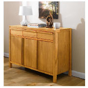 sideboard, oak veneer