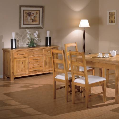 Hanover Oak Furniture Hanover Oak Dining Set   Sideboard