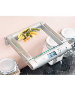 Hanson 2kg Glass Platform Electronic Wall Scale