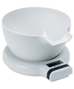 hanson White Digital Scale with Deep Jug