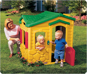 Happy Land Little Tikes Magic Doorbell Playhouse