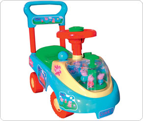 Peppa Pig Sit And Ride by Mookie