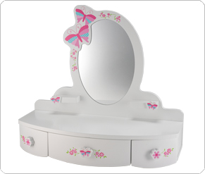 Happy Land Vanity Mirror