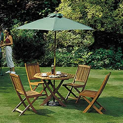 Hardwood Green Parasol