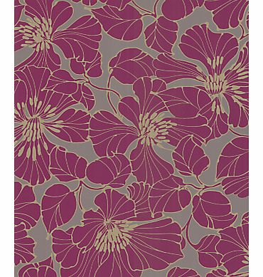 Wallpaper, Passion 30733, Fuchsia