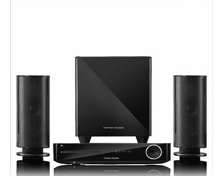 Harman Kardon Harman/Kardon 2.1 Home Theatre Audio System with Blu-ray, 200W Subwoofer and Bluetooth - Black