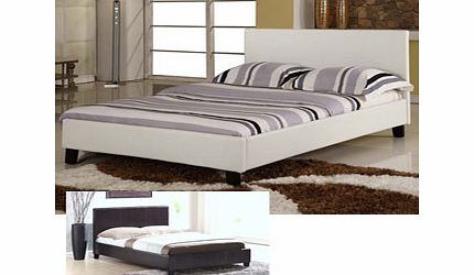 Harmony Beds Harmony Venice 4FT 6 Double Leather Bedstead