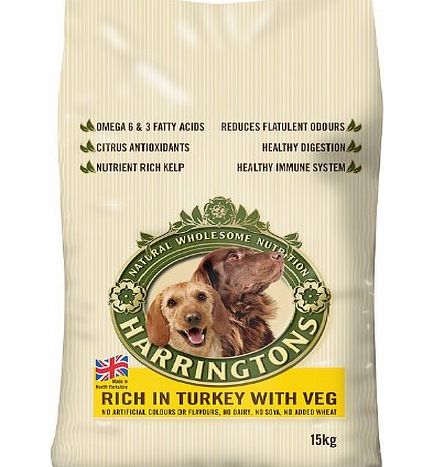 Harringtons Complete Turkey and Vegetables Dry Mix 15 kg