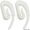 White Curtain Hooks Pack of 20