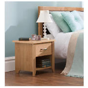 Bedside Chest, Oak