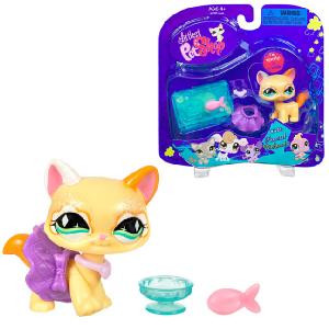 Littlest Pet Shop Cat With Accessories