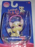 Littlest Pet Shop Individual Cat With Ear Muffs Figure