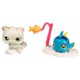 Littlest Pet Shop Pet Pairs Cat and Fish