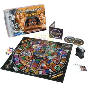 Hasbro Parker Games Star Wars Trivial Pursuit DVD