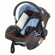 Capri Car Seat Blue/Choc Group 0-0+