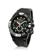 Haurex Black Mamba - Black Stainless Steel Chronograph Watch