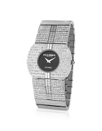 Haurex Honey Round - Swarovski Crystal Stainless Steel