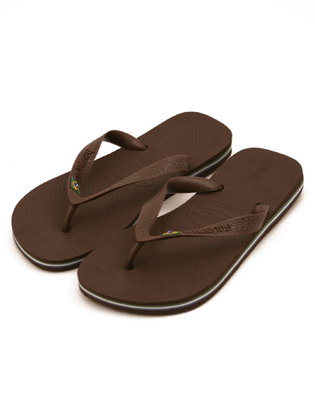 Havaianas Brown Brasil Flip Flops