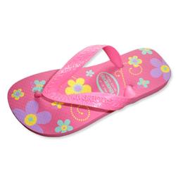 Havaianas Junior Flores Flip Flops - Bubblegum