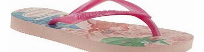 kids havaianas pale pink slim princess girls