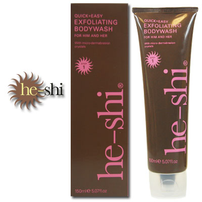 He Shi Tanning He-Shi Exfoliating Bodywash with