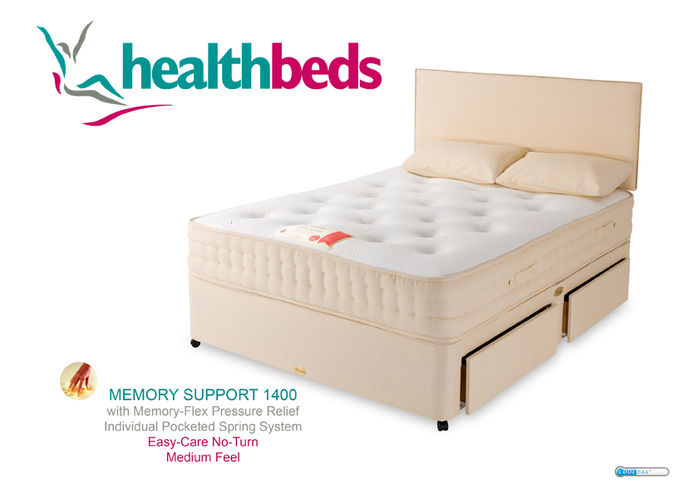 Memory Support 1400 5ft Kingsize Mattress