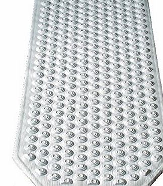 Healthy Living Extra Long Heavy Duty Bath Mat 103cm Long in White