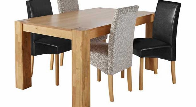 Alston Oak Table  2 Black  2