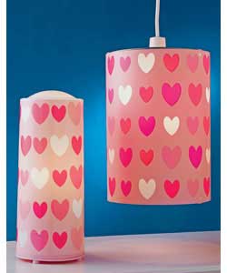 Energy Saving Table Lamp and Shade Set