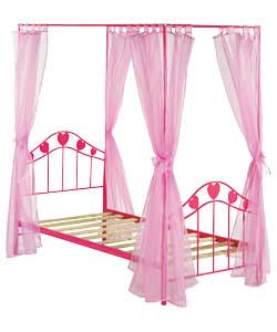 Single 4 Poster Bedstead - Frame Only