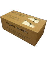 Heaven Scent 24 Organic Unscented Tea Lights - great value