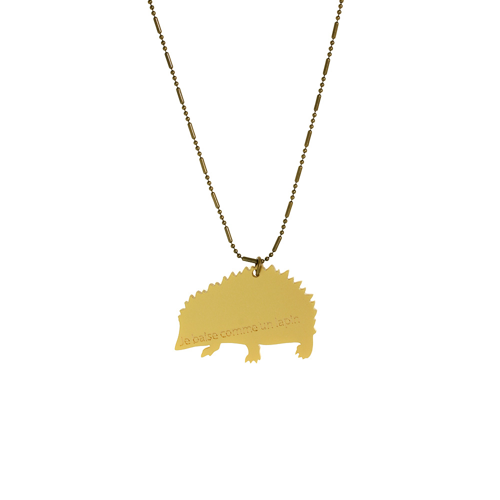 Hedgehog Necklace