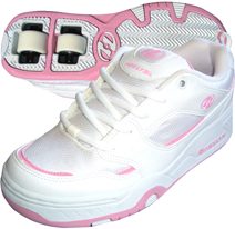 - Rebel - White/Pink - Childrens Size 13