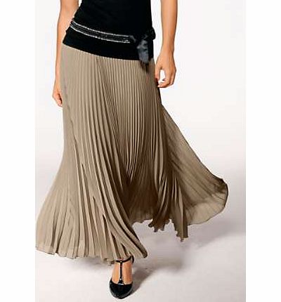 Heine Pleated Maxi Skirt