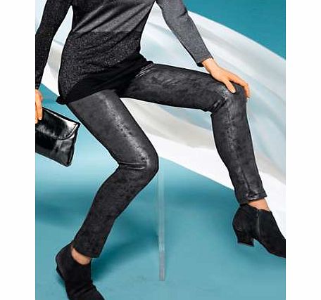 Heine Singh Madan Singh Madan Metallic Look Leggings