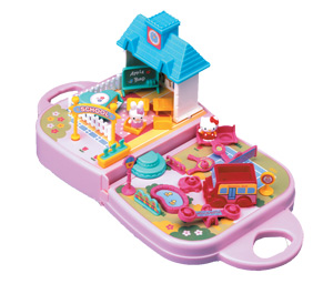 Mini `ood Times`School Playset