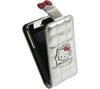 HELLO KITTY Shiny Silver Vinyl Case