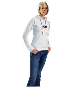 Ladies White Hoodie - Large