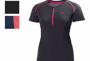 Womens Pace 1/2 Zip Short Sleeve