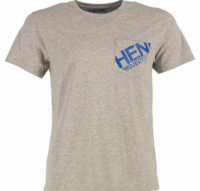 Mens Pocket T-Shirt Grey