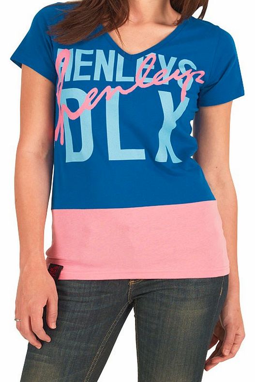 Womens Elky T-Shirt Snorkel Blue