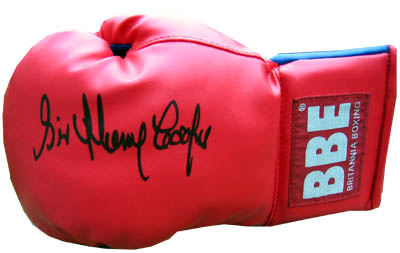 Cooper signed Glove