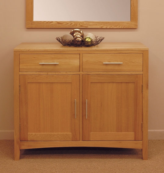 Oak 2 Door Sideboard - BASE