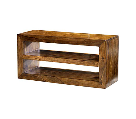 Laguna Sheesham 2 Shelf TV Unit