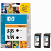 Hewlett Packard 2-Pack of HP No. 339 Black Print Cartridges