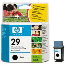 Hewlett Packard 51629G Low Capacity OEM Black Inkjet Cartridge