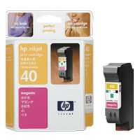 Hewlett Packard 51640M OEM Magenta Inkjet Cartridge