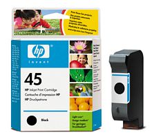 Hewlett Packard 51645G Low Capacity OEM Black Inkjet Cartridge